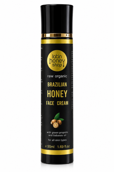 NEW Raw Organic Brazilian Honey Face Cream - 50ml