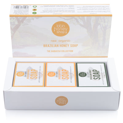 Luxury Honey Soap Gift Set - Brazilian Raw Organic