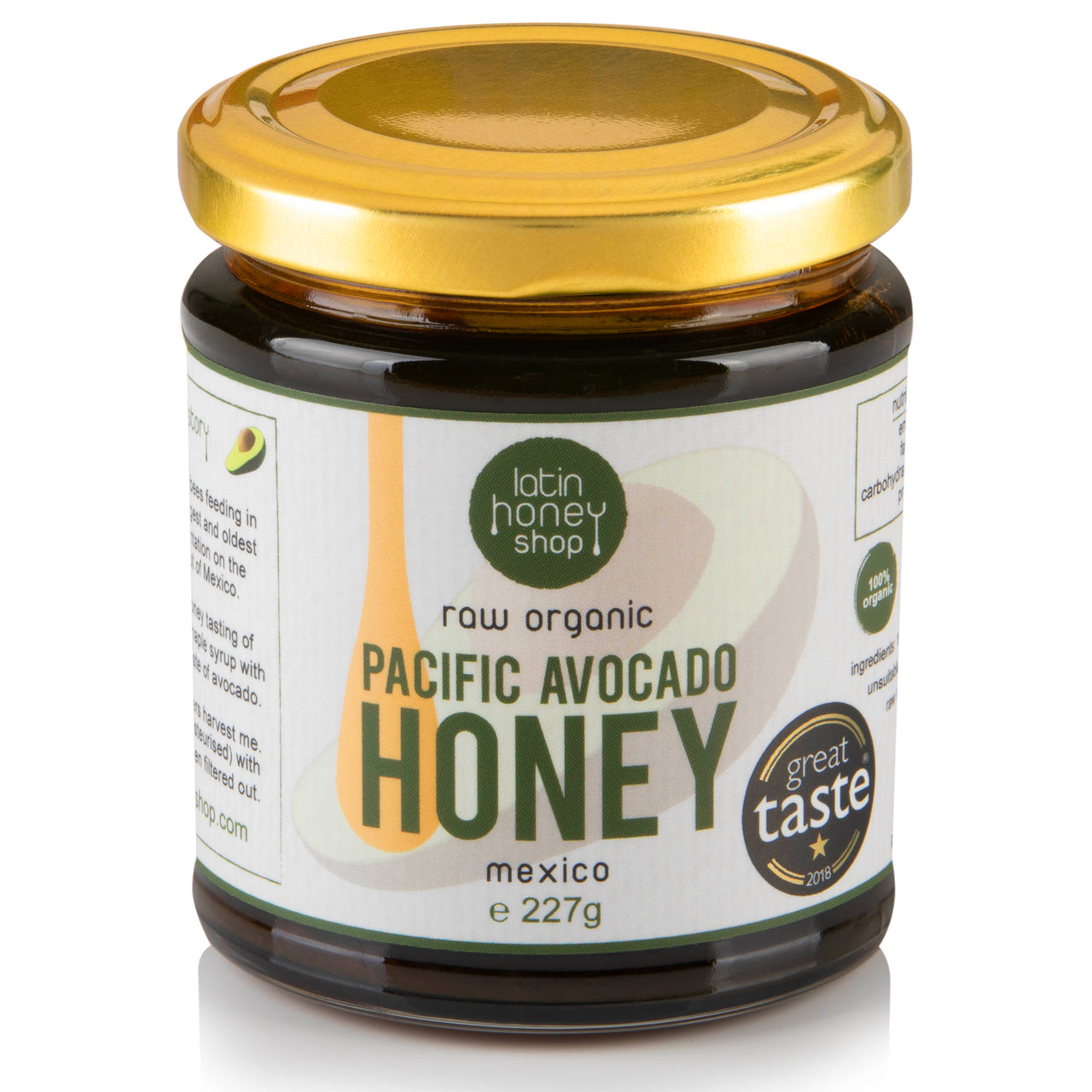 Latin Honey Shop Raw Organic Pacific Avocado Honey From Mexico