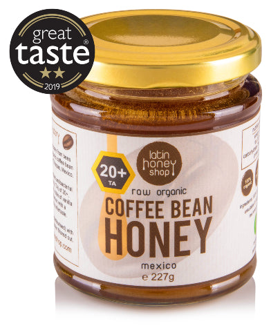 Latin Honey Shop 20+ Active Raw Organic Coffee Bean Honey Mexico