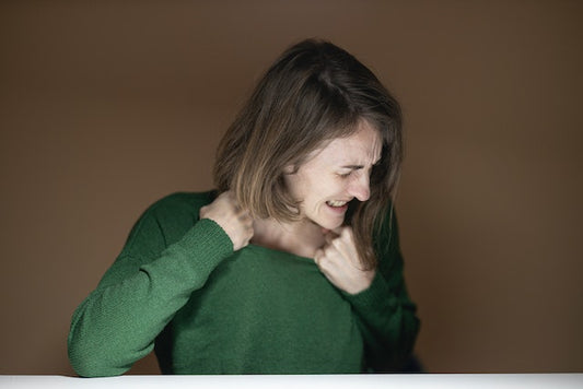 woman suffering from fibromyalgia chronic pain