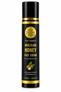 Thumbnail for Raw Organic Brazilian Honey Face Cream for Acne-Prone Skin, 50ml bottle