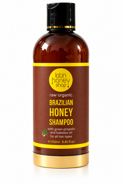 Raw Organic Brazilian Honey Shampoo 250ml
