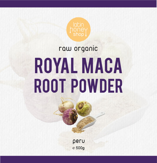 Raw Organic Royal Maca Root Powder - Latin Honey Shop