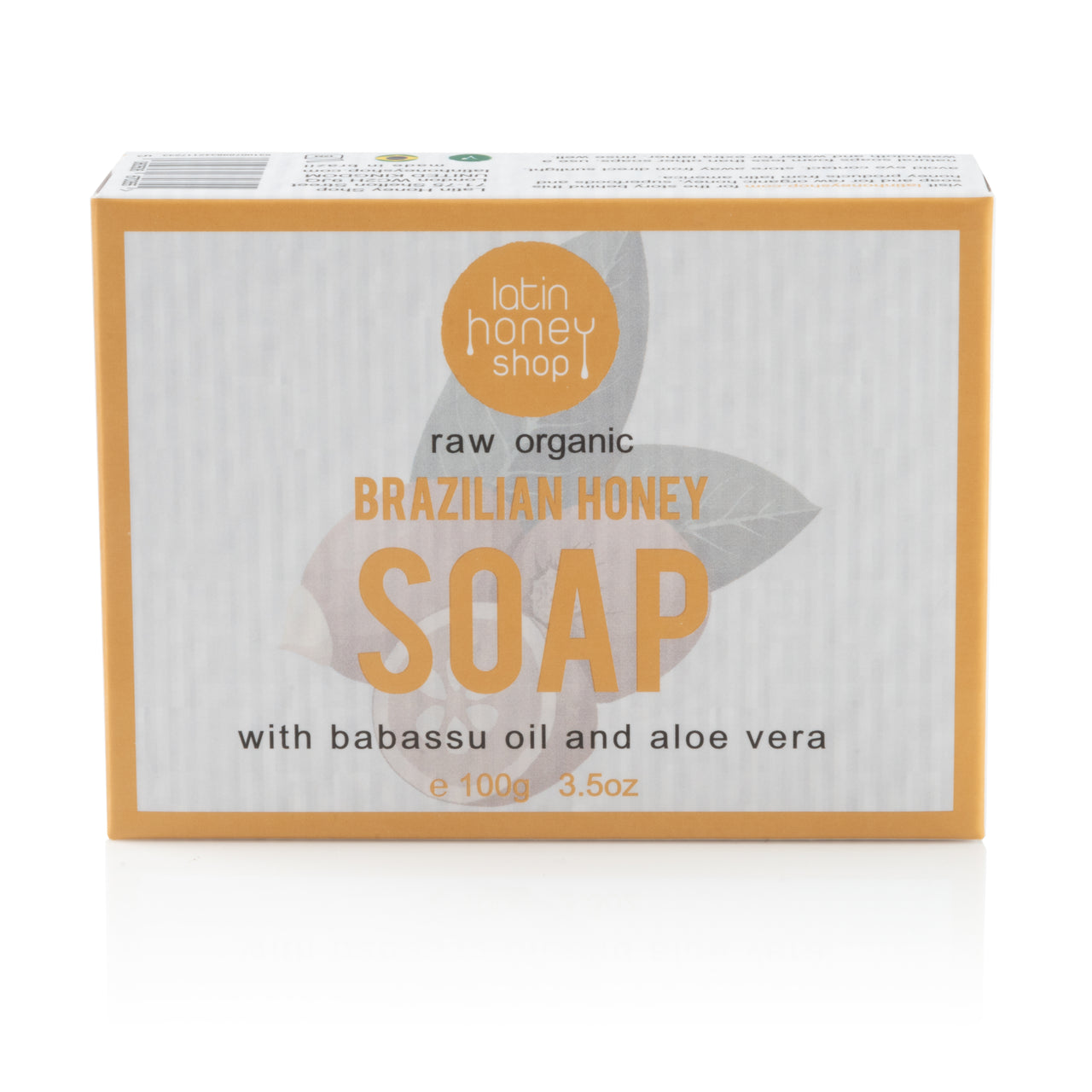 Latin Honey Shop Raw Organic Brazilian Honey Soap 100g