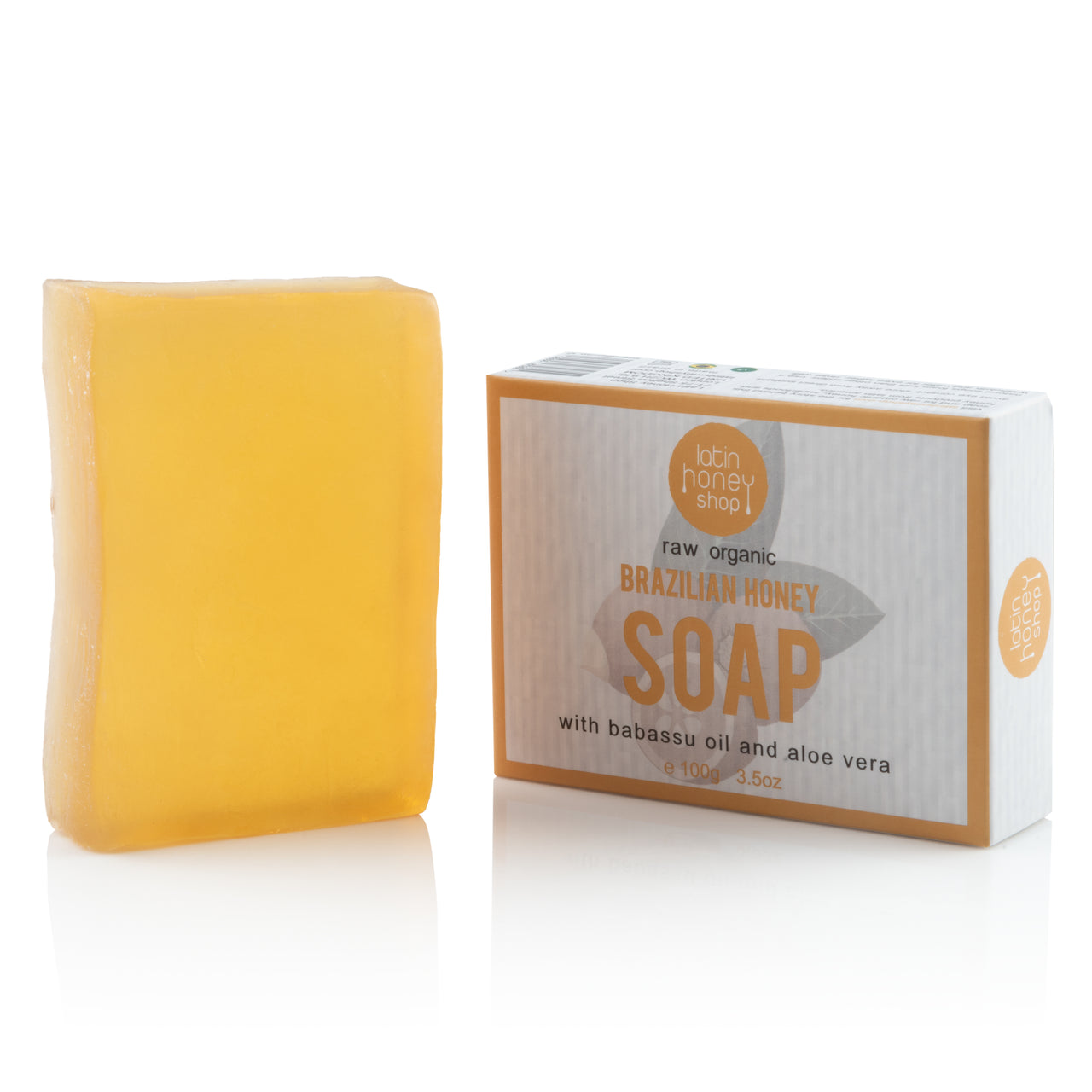 Latin Honey Shop Raw Organic Brazilian Honey Soap 100g