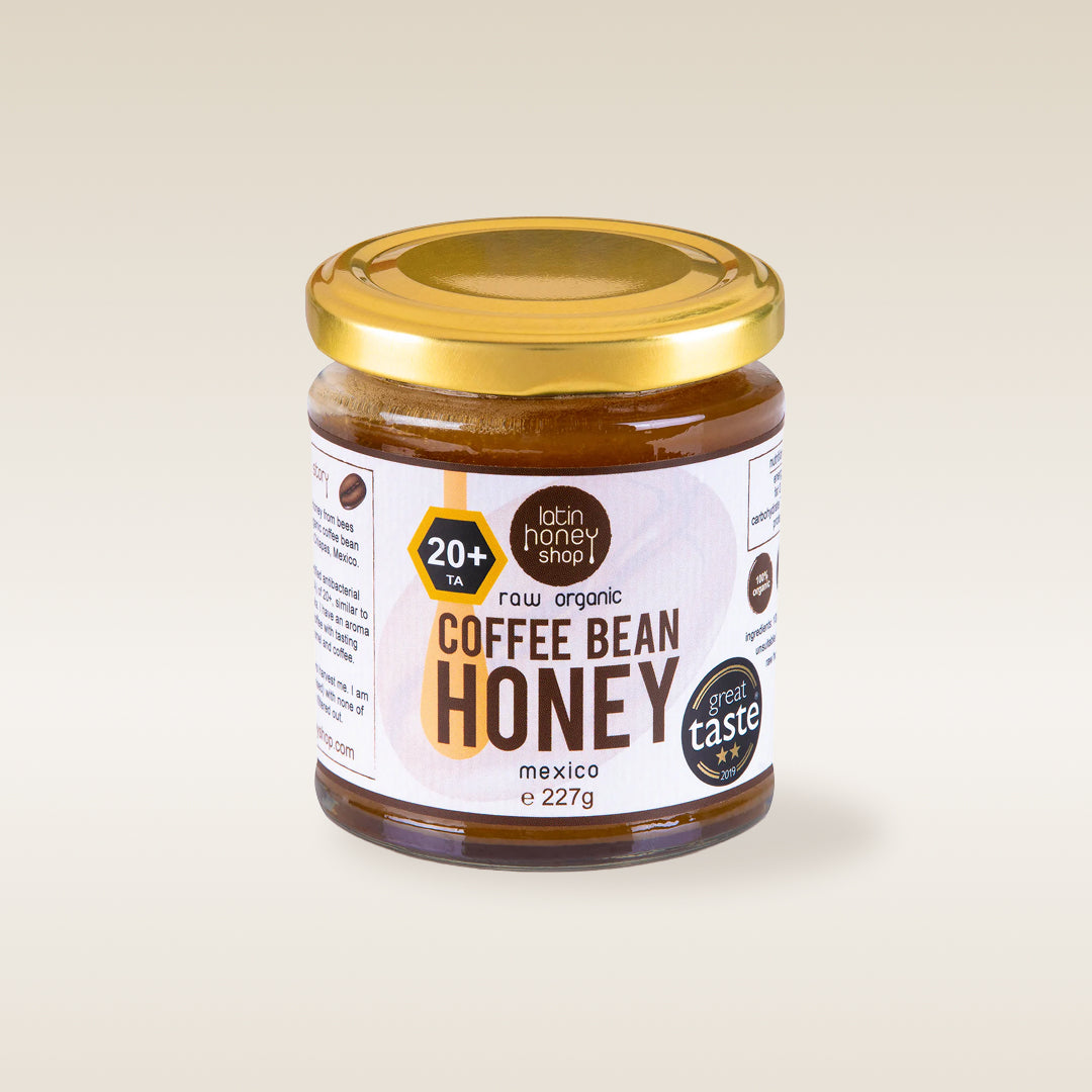 Raw Organic Coffee Bean Honey 20+ ACTIVE