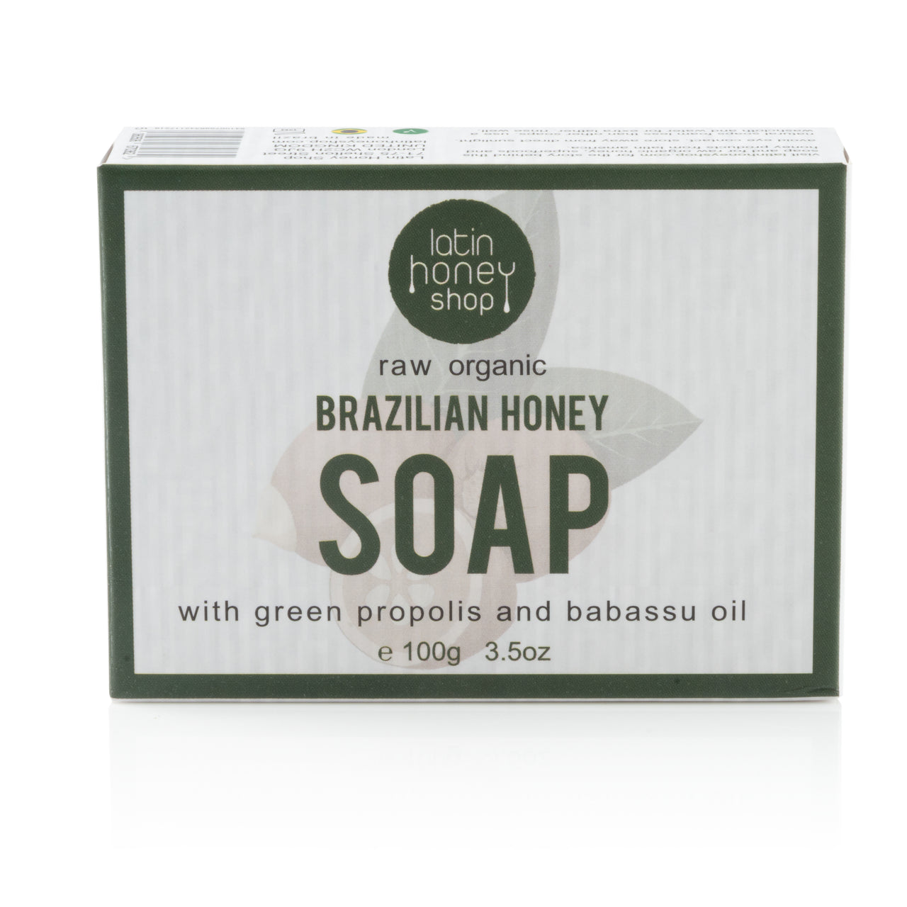 NEW Raw Organic Brazilian Propolis Soap Bar 100g