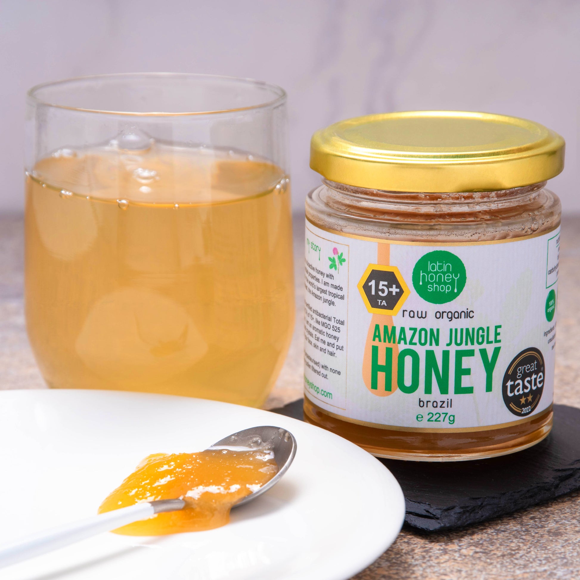 Latin Honey Shop 15+ Raw Organic Amazon Jungle Honey Brazil