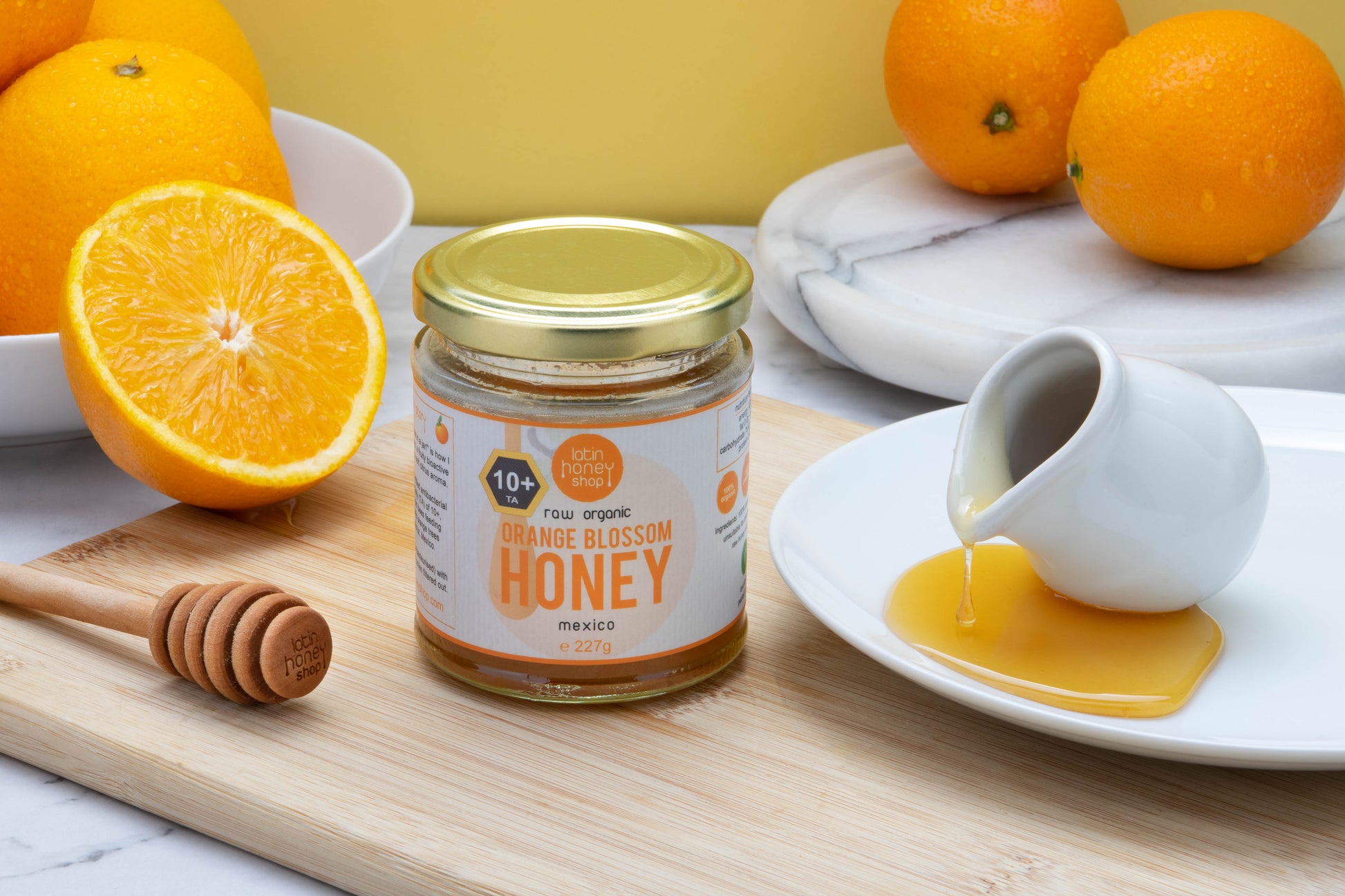 Latin Honey Shop 10+ Active Raw Organic Orange Blossom Honey From Mexico