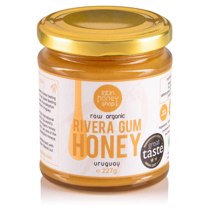 Raw Organic Rivera Gum Honey From Uruguay 227g Latin Honey Shop